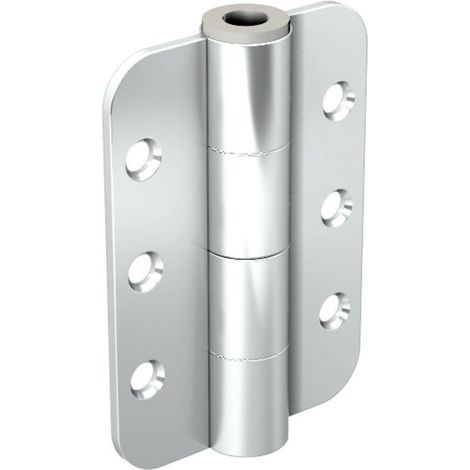 Slid'Up By Mantion – Charnière pour meuble en acier zingué – Axe de 12 mm – Dimensions 60 x 85 mm – Fixation 6 points sur chant – Garantie 5 ans