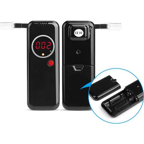 [Yuexinghui] Éthylotest professionnel pour automobile, analyseur d'haleine, testeur, éthylotest avec écran LCD numérique (1/3)