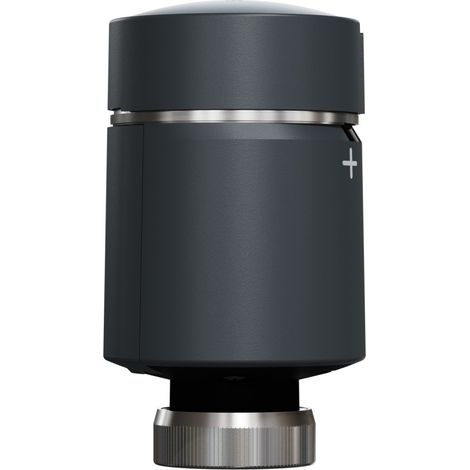 SCHNEIDER WISER TÊTE DE VANNE THERMOSTATIQUE CONNECTÉE LIAISON ZIGBEE ANTHRACITE - CCTFR6101 (1/2)