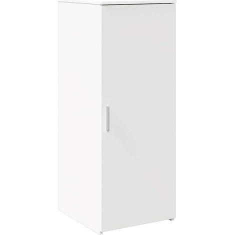 Maison Exclusive - Mobiletto portaoggetti bianco 40x45x103,5 cm in legno ingegnerizzato