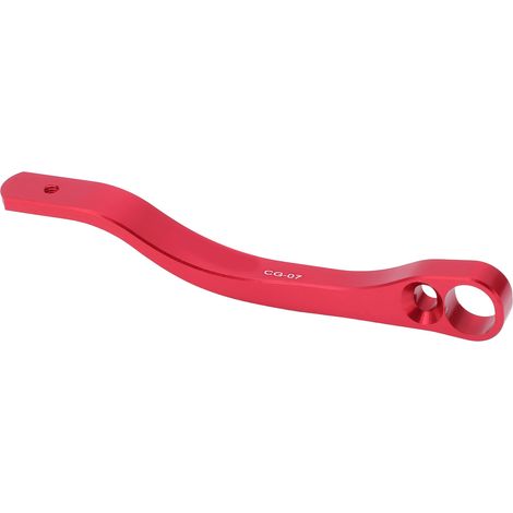 ZTTO Rennrad-Kettenschutz aus Aluminiumlegierung, Fallschutz für Ketten mit 34-50 Zähnen, 36-52 Zähnen und 39-53 Zähnen, Rot (1/5)