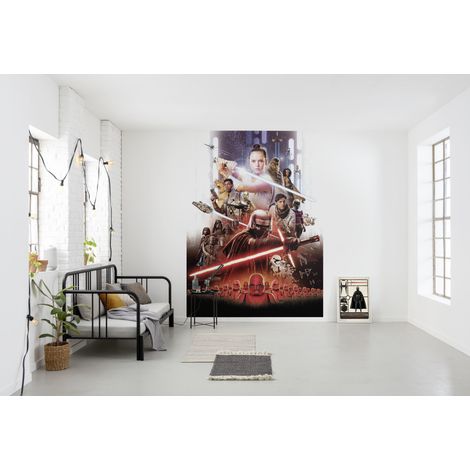 Komar STAR WARS EP9 Movie Poster Rey 184 x 254 cm, Papier peint panoramique 4-4113, photomurale sur intissé (1/3)
