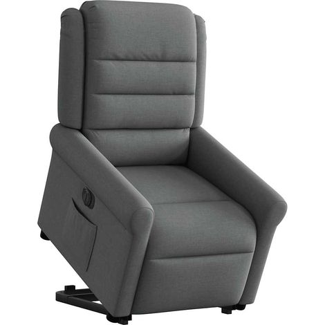 Maison Exclusive - Relaxsessel mit Aufstehhilfe Elektrisch Dunkel