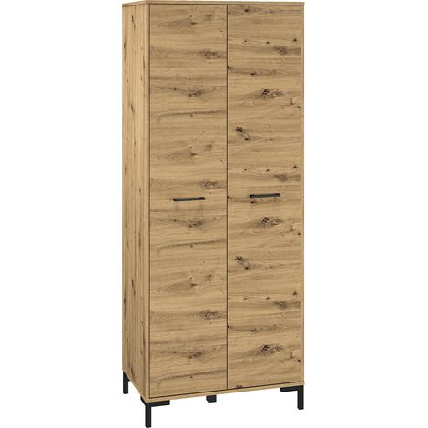 Armadio 2 ante Liora marrone 200cm (1/5)