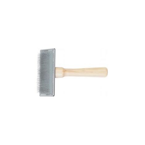 Ancol Wooden Handle Slicker Brush - lge - 39288