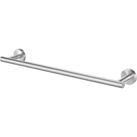 Bathroom Towel Rail, Wall-Mounted Towel Bar, SUS304 Stainless Steel, 50cm Brushed (1/4)