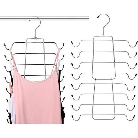 2 cintres multicouches Pour caracos, maillots, ceintures