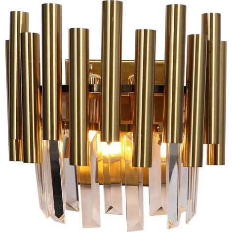 Wandleuchte Madison 1 E14 Gold Milagro ML6937 (1/5)