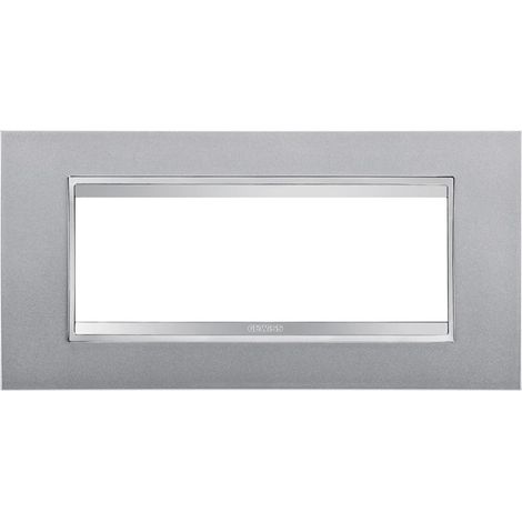 GW16206Vt Placa Lux 6 Módulos Titanio (1/2)