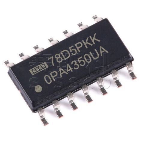 OPA4350UA and OPA698IDR electronic components, chip, 5 assembled units