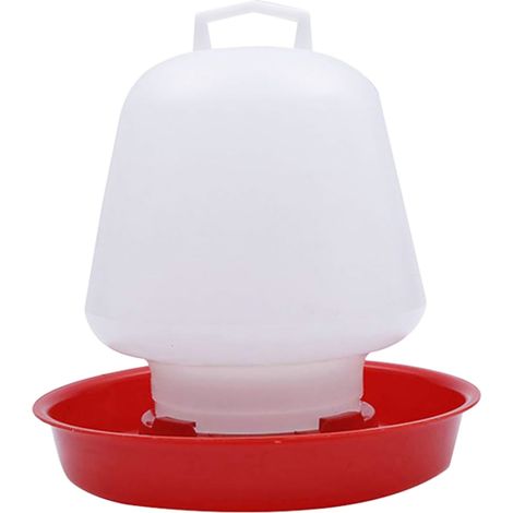 Lot mangeoire 3 KG et Abreuvoir 3L pour Poules et volailles