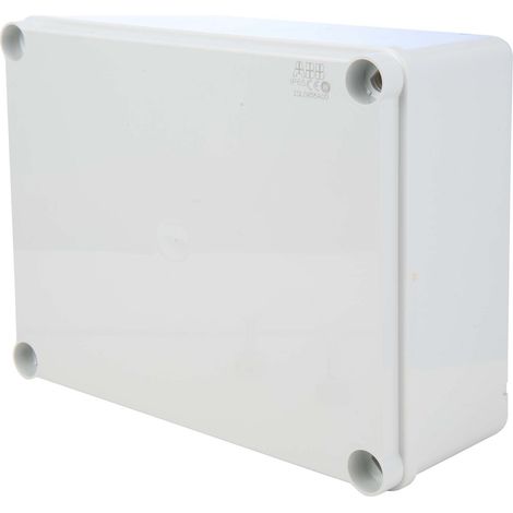 Boîte de jonction en Thermoplastique 200 x 170 x 80mm, IP65 ( Prix pour 1 ) (1/3)