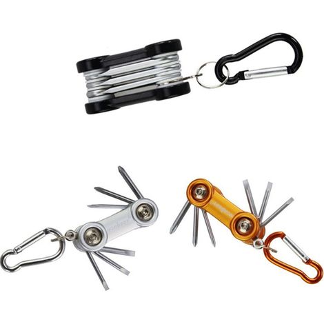 Trade Shop - MINI CACCIAVI 6 PUNTE TORX PIEGHEVOLE DER FISSED KEY -