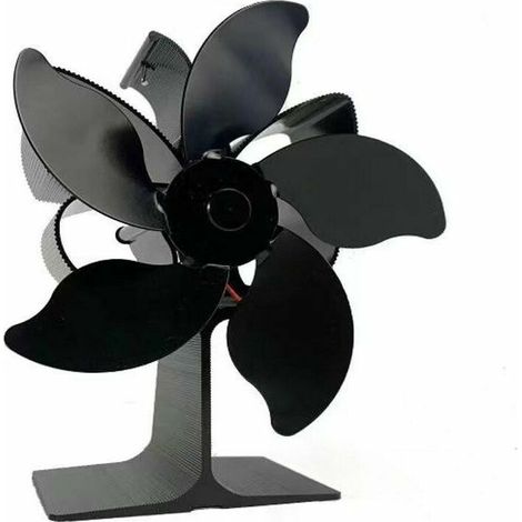 Green Mobility-Ventilateur de poêlecheminée thermodynamique à 5 pales pour accessoires de cheminée et de poêle, ventilateur écoefficace, diamètre de pale 15cm (1/5)
