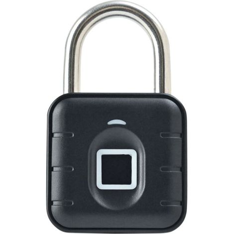 SJLERST Cadenas intelligent, robuste et de haute qualité pour les compartiments à bagages, les bottes et les portes Cadenas à pile de monnaie CR2032 (1/5)