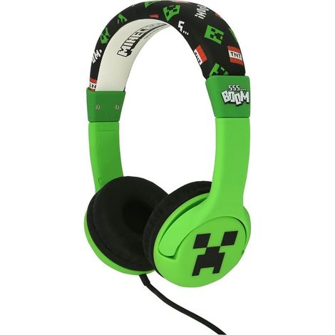 Auriculares infantiles Minecraft