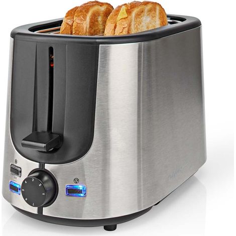 Toaster nedis kabt300eal 1000W 2 Scheiben (1/5)