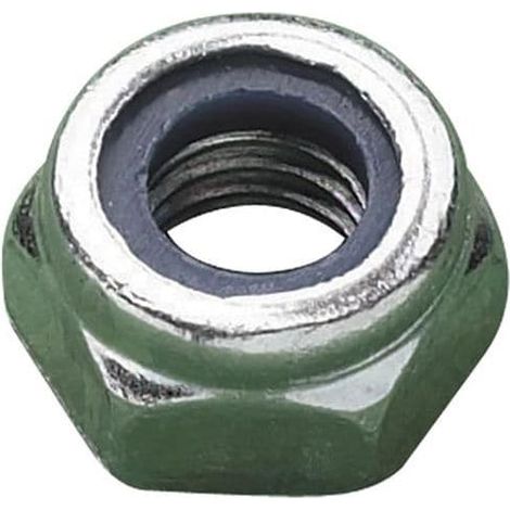 METALMATE Type T Nylon Insert Nut ZP M3 - Zinc Plated, Pack of 1000