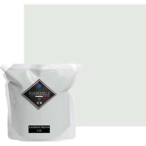 Peinture acrylique velours murs et plafonds 2,5L Gris Chaud Clair London Frogs