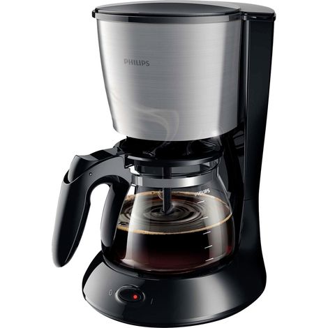 15 tassen 1000w kaffeemaschine aus gebürstetem metall - Philips - HD7462/20 (1/5)