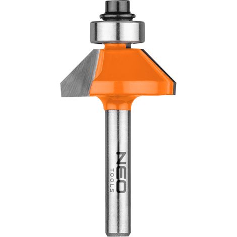 Fresa a forma di cuscinetto, TCT, 26,6 x 9,52 mm, gambo da 6 mm (1/4)