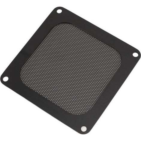 Grilles de filtre à ventilateur d'ordinateur 4pcs PVC Filtre de ventilateur d'ordinateur PVC electromenager pieces Noir (1/5)