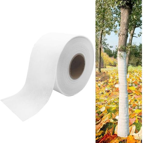 Protection Hivernale Arbre Non Tissé Robuste Enveloppe Isolante Anti-Gel pour Tronc Facile à Appliquer pour Entretien Jardin et Aménagement Paysager 60m8cm (1/5)