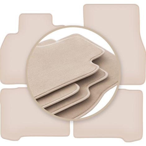 Hochwertige beige Fußmatten für: Mitsubishi Grandis Minivan 2004-2010 (1/5)