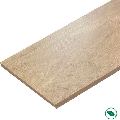 Forestea – Plateau mélaminé chêne français 1200 x 800 x 18 mm – Surface lisse résistante – Label PEFC 70% pour meubles durables (1/4)