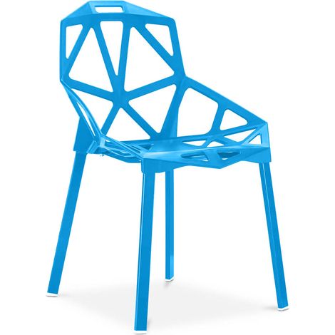 Sedia da pranzo di design - Hit Blu (1/5)