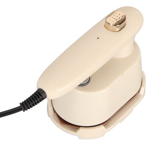 Handdampfbügeleisen, 40 Watt, Mini-Bügeleisen für Nass- und Trockenbügeln, 120 ml Wassertank, 180° schwenkbarer Bügelkopf, ideal für Reisen und Zuhause, EU-Stecker, 220 V (1/5)