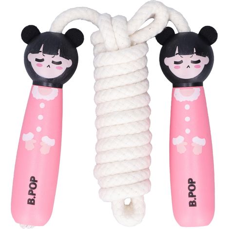 Corde à Sauter Enfants Ajustable avec Motif Princesse pour Fitness et Loisirs (1/5)