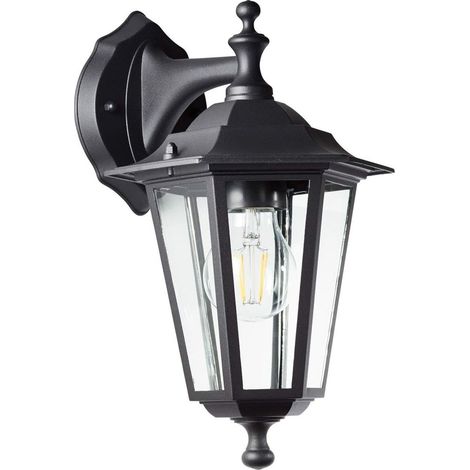 BRILLANTE APLIQUE EXTERIOR CARLEEN NEGRO SUSPENDIDO 1X A60, E27, 60W, APTO PARA LÁMPARAS NORMALES (NO INCLUIDAS) (1/2)