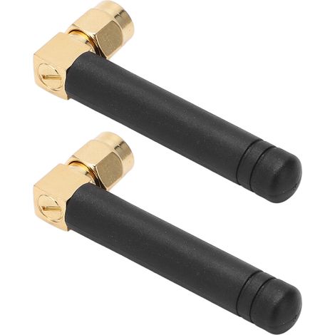 Antenne WIFI 2 pièces 315MHz SMA Mâle 3DBI Étanche Rotatif 360° pour Réseau sans Fil (1/5)