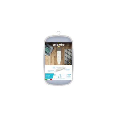 TELO ASSE DA STIRO DOPPIO STRATO CON ELASTICO E MOLLETTONE- - cm.140x50 - 2 pezzi COLOMBO