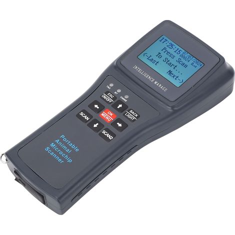 Scanner portatile a bassa frequenza per microchip di animali domestici con 60.000 registrazioni, lettore di etichette auricolari ad alta precisione, non richiede Bluetooth. (1/5)