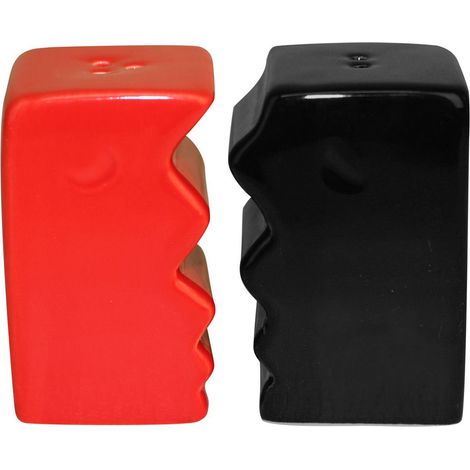 Set sel et poivre visages