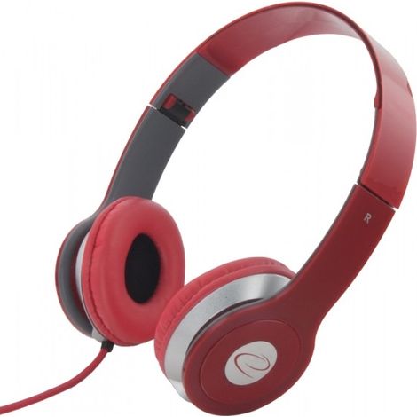 Esperanza EH145R auricular y casco Auriculares Diadema Rojo (1/4)