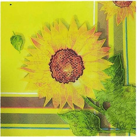 Serviettes de table jetables à motif tournesol pour fêtes, paquet de 40, serviettes en papier décoratives et pratiques, articles de table en vrac (1/5)