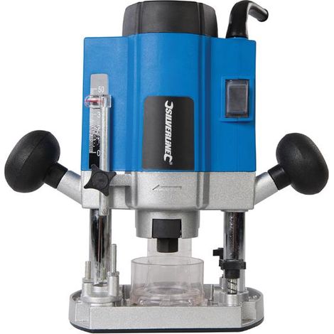 Fresatrice 1020 W a immersione regolabile per legno Silverline (1/5)