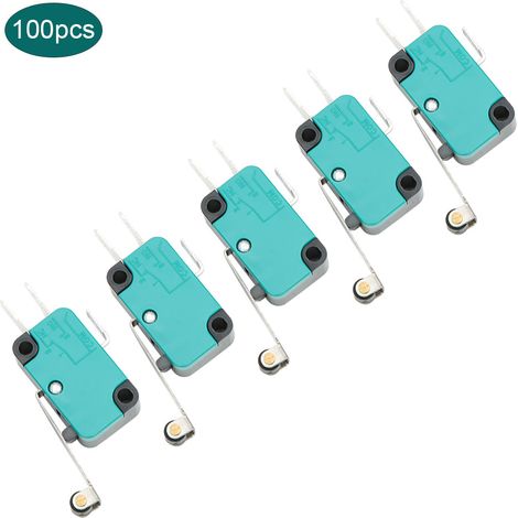 100 Stück BEM 156-1C25 250VAC 15A Mikro-Endschalter für Haushaltsgeräte und Verkaufsautomaten (1/5)