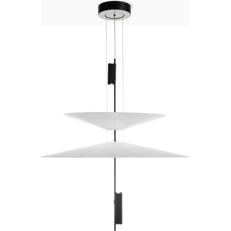 Designer-Pendelleuchte „CRANE“ – Asymmetrische Scheiben – 15 W –