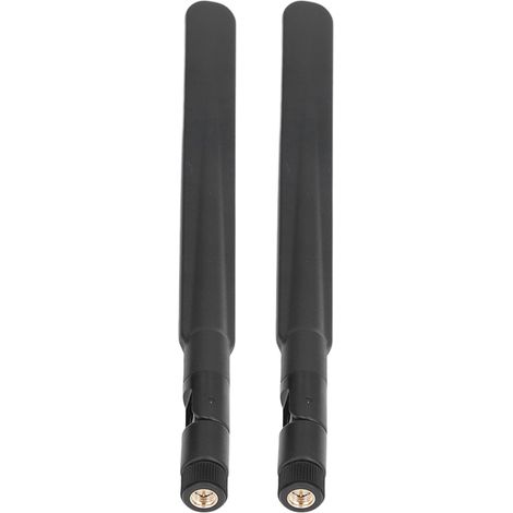 Lot de 2 antennes 5G 18 dBi à gain élevé, étanches, omnidirectionnelles, avec connecteur SMA mâle, pour une utilisation intérieure et extérieure. (1/5)