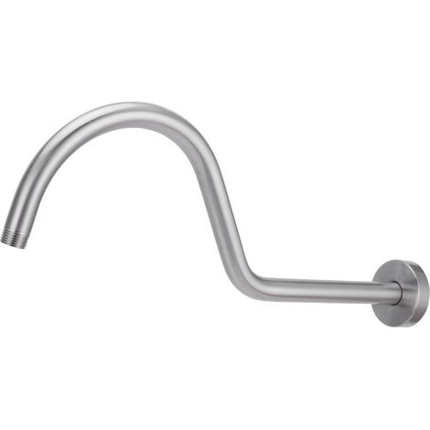 NPT1/2 Kit of arm of shower 17 inches wall-mounted brushes knob of shower extension hose accessory of room of bath (1/5)