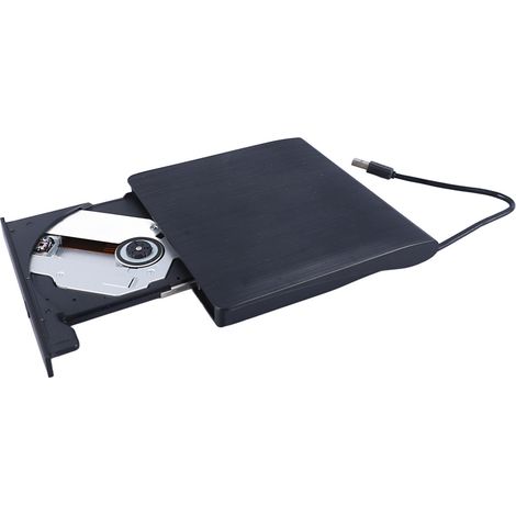 Lecteur DVD externe USB
3.0 haute vitesse, portable, noir (1/5)