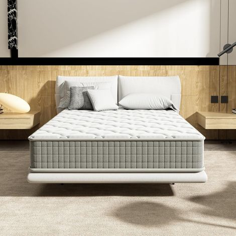 Dewinner – Matelas mémoire de forme 80x190 cm – 22 cm d'épaisseur – Fermeté moyenne – Soutien ergonomique – Réversible et respirant