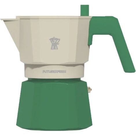 Cafetera italiana Pezzetti futurexpress aluminio 6 tazas