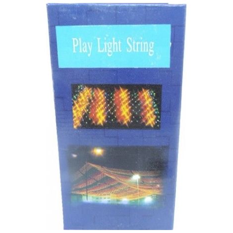 Guirlande lumineuse intérieure néon longueur 10m lumière fixe blanc chaud avec câble noir F509 PL-120-10M-24V