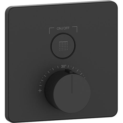 Gessi Hi-Fi Fertigmontageset Thermostat mit Tasten-Bedienung