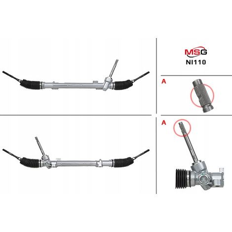 Scatola dello sterzo per Nissan Rogue 13-20, Nissan X-Trail T32 14-21